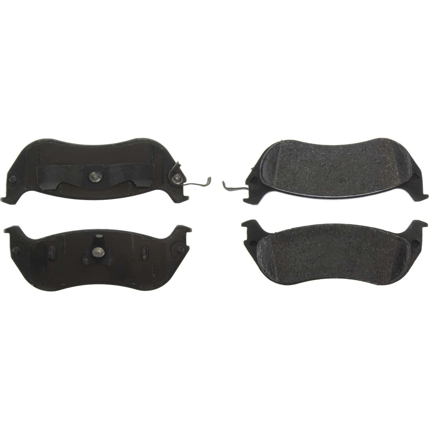 Centric Parts Disc Brake Pad Set Posi Quiet Extended Wear with Shims and Hardware for 1996-2002 Ford Crown Victoria Lincoln Town Car Mercury Grand Marquis 106.06900