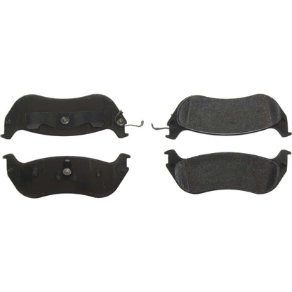 Centric Parts Disc Brake Pad Set Posi Quiet Extended Wear with Shims and Hardware for 1996-2002 Ford Crown Victoria Lincoln Town Car Mercury Grand Marquis 106.06900