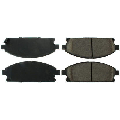 Centric Parts Disc Brake Pad Set Posi Quiet Extended Wear with Shims and Hardware for 2003-2006 Acura MDX 106.06910