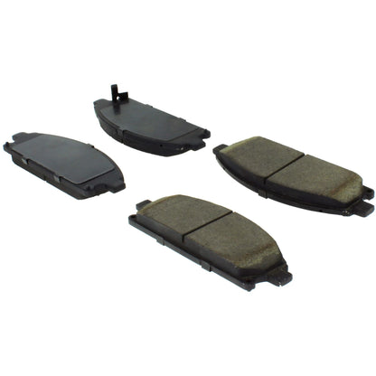 Centric Parts Disc Brake Pad Set Posi Quiet Extended Wear with Shims and Hardware for 2001-1997 Infiniti Q45 2003-1997 QX4 2004-1996 Nissan Pathfinder 106.06911
