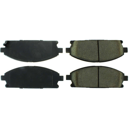 Centric Parts Disc Brake Pad Set Posi Quiet Extended Wear with Shims and Hardware for 2001-1997 Infiniti Q45 2003-1997 QX4 2004-1996 Nissan Pathfinder 106.06911