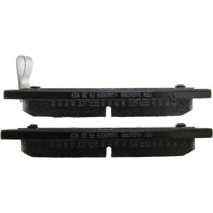 Centric Parts Disc Brake Pad Set Posi Quiet Extended Wear with Shims and Hardware for 2009-2008 Buick Allure 106.06980