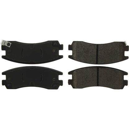 Centric Parts Disc Brake Pad Set Posi Quiet Extended Wear with Shims and Hardware for 2009-2008 Buick Allure 106.06980