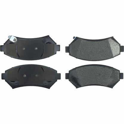 Centric Parts Disc Brake Pad Set Extended Wear with Posi Quiet for 2005-1997 Buick Century, LeSabre, Impala, Monte Carlo