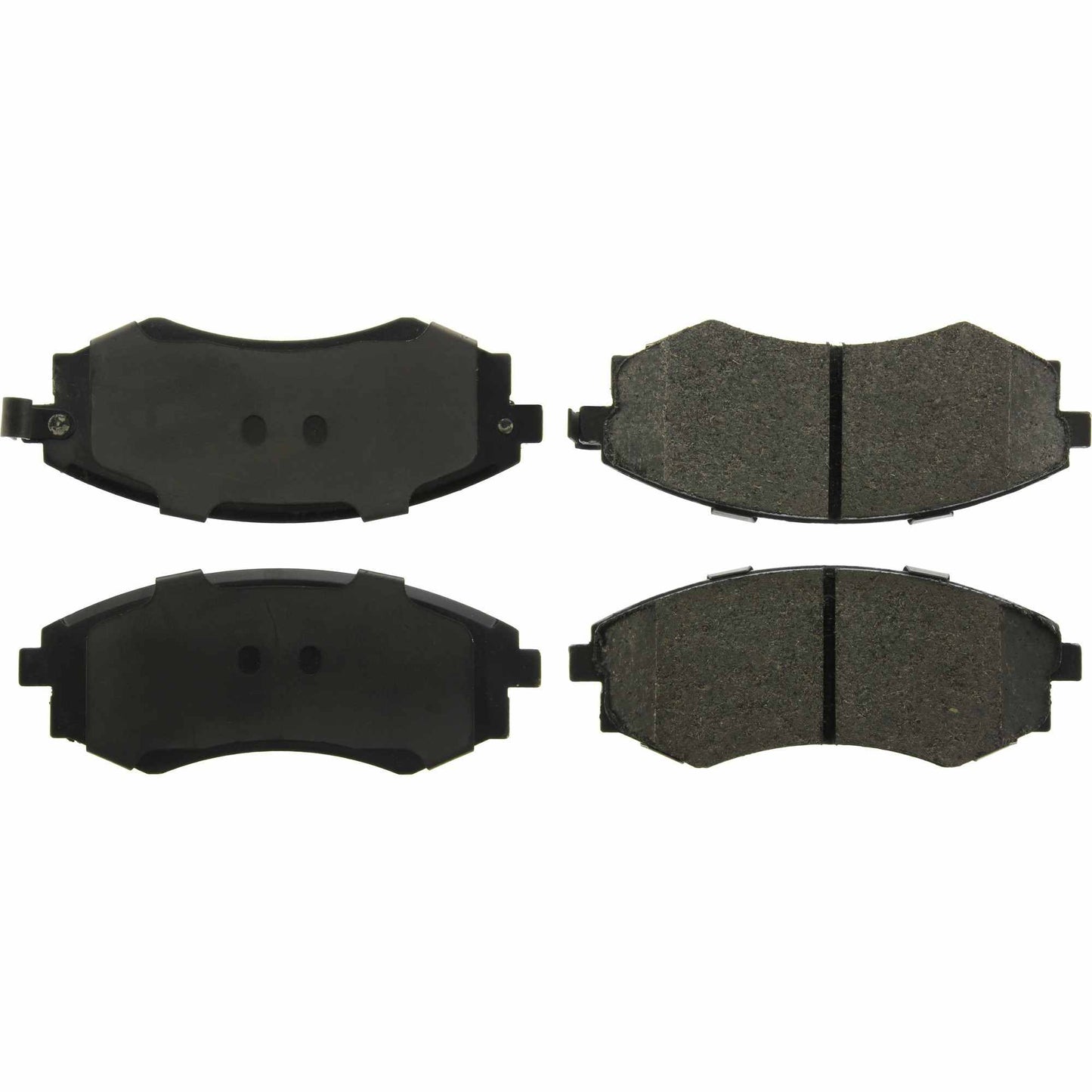 Centric Parts Disc Brake Pad Set Posi Quiet Extended Wear with Shims and Hardware for 2003-1989 Hyundai Sonata 2001-1997 Tiburon 106.07001
