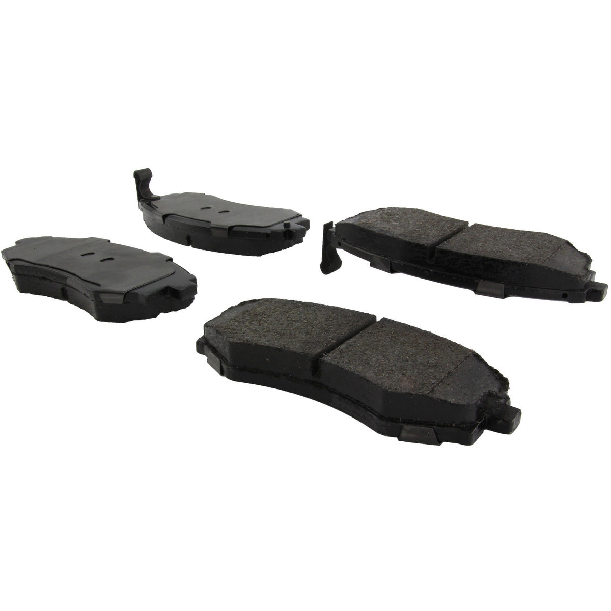 Centric Parts Disc Brake Pad Set Posi Quiet Extended Wear with Shims and Hardware for 2005-2006 Hyundai Elantra 106.07002