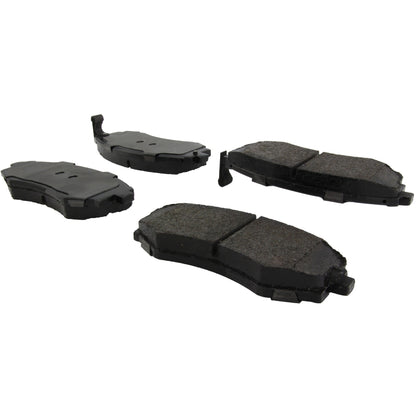 Centric Parts Disc Brake Pad Set Posi Quiet Extended Wear with Shims and Hardware for 2005-2006 Hyundai Elantra 106.07002