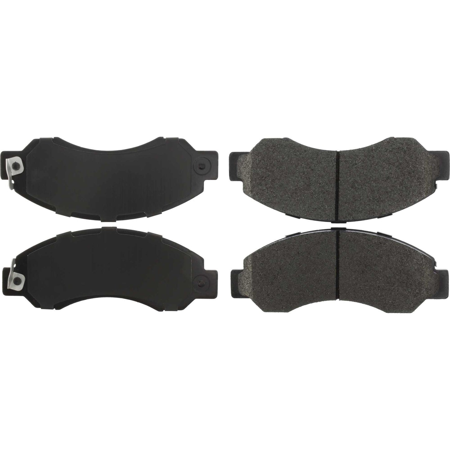 Centric Parts Disc Brake Pad Set Posi Quiet Extended Wear with Shims and Hardware for 2004-1999, 2005-2007, 2010-1994 106.07010