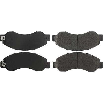 Centric Parts Disc Brake Pad Set Posi Quiet Extended Wear with Shims and Hardware for 2004-1999, 2005-2007, 2010-1994 106.07010