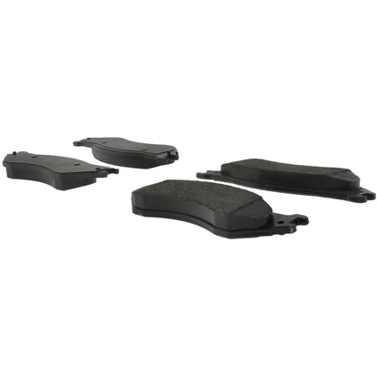 Centric Parts Disc Brake Pad Set Posi Quiet Extended Wear with Shims and Hardware for Dodge Ram 1500 2008-2006, Ram 2500 2008-2001, Ram 3500 2008-2001, Ram 4000 2002-2001 & 2008-2005 106.07021