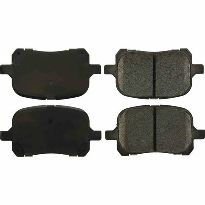Centric Parts Disc Brake Pad Set Posi Quiet Extended Wear with Shims and Hardware for 2001-1997 Lexus ES300, 2001-1999 RX300, 2004-1998 Toyota Avalon, 2001-1997 Camry, 2003-1999 Solara 106.07070