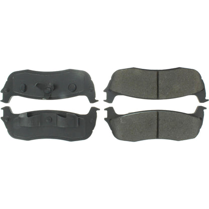 Centric Parts Disc Brake Pad Set Posi Quiet Extended Wear with Shims and Hardware for 2002-1997 Ford Expedition, 2003-1999 F-150