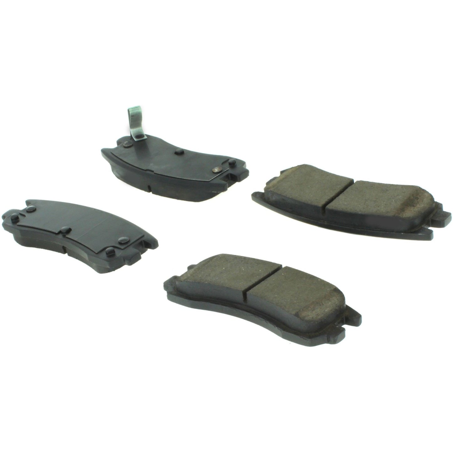 Centric Parts Disc Brake Pad Set Posi Quiet Extended Wear with Shims and Hardware for 2005-2000 Buick LeSabre 106.07140