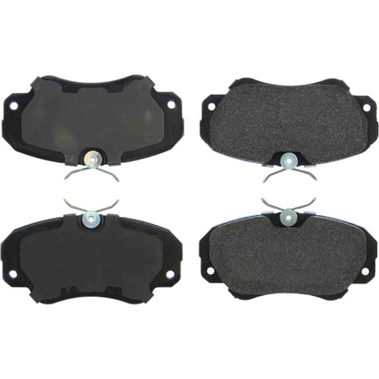 Centric Parts Disc Brake Pad Set Posi Quiet Extended Wear with Shims and Hardware for 1997-2001 Cadillac Catera 106.07200