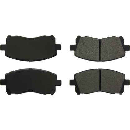 Centric Parts Disc Brake Pad Set Posi Quiet Extended Wear with Shims and Hardware for Subaru Forester 2002-1998 Impreza 2003-1998 Legacy 2002-1997 Outback 2002-2000 106.07210