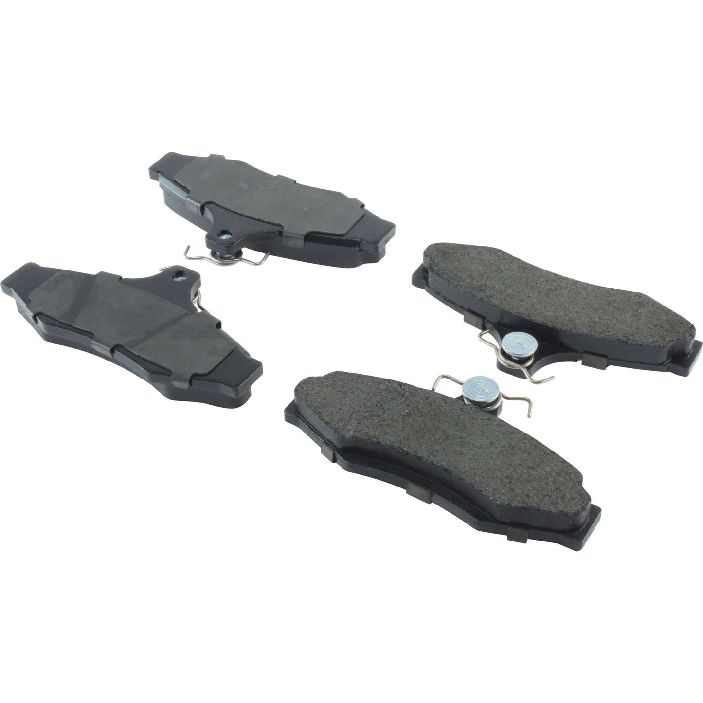 Centric Parts Disc Brake Pad Set Posi Quiet Extended Wear with Shims for 1999-2002 Daewoo Leganza Nubira Mitsubishi Diamante 106.07240