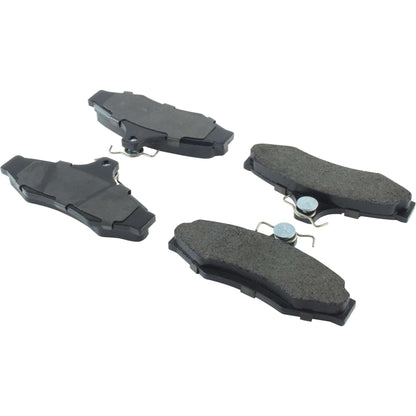 Centric Parts Disc Brake Pad Set Posi Quiet Extended Wear with Shims for 1999-2002 Daewoo Leganza Nubira Mitsubishi Diamante 106.07240