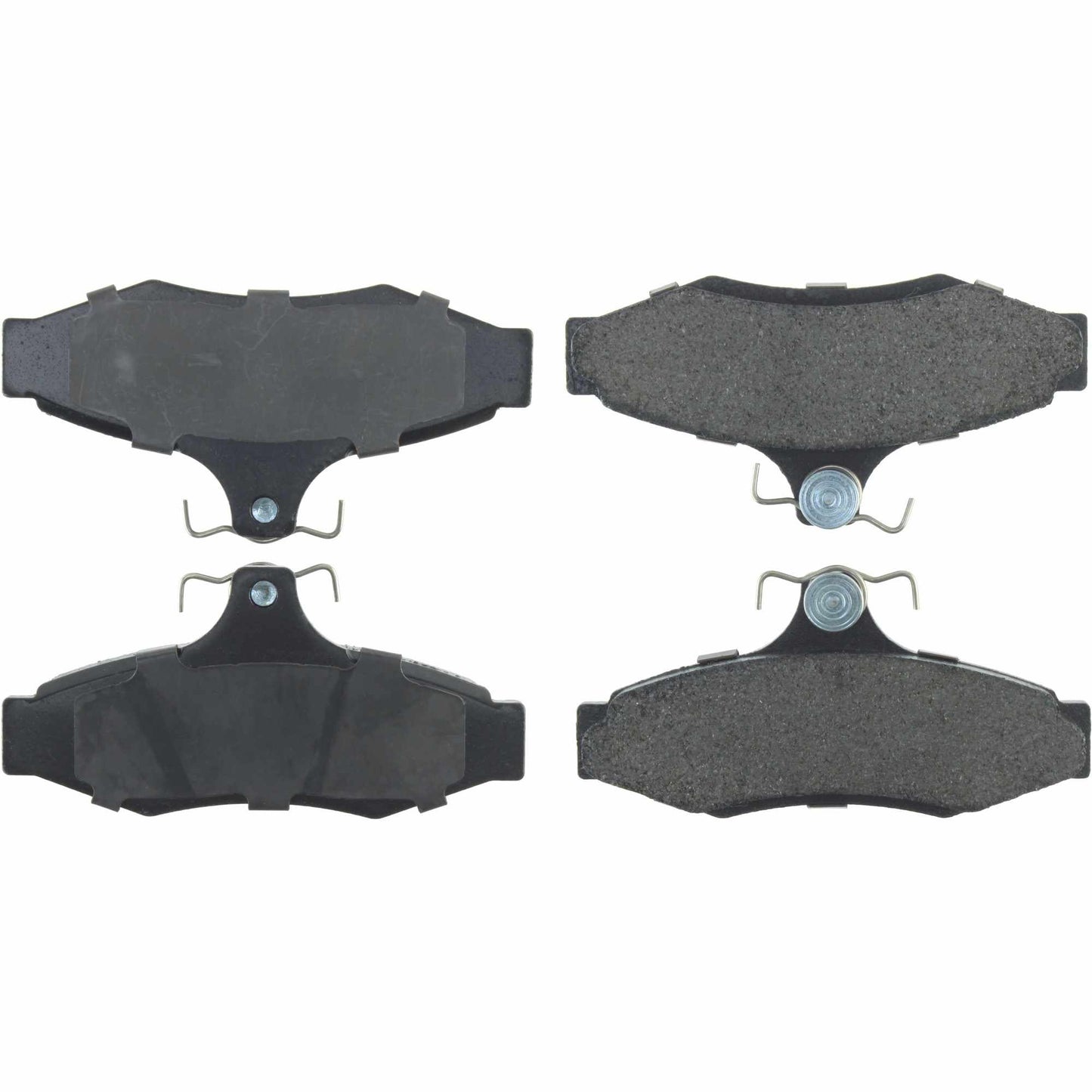 Centric Parts Disc Brake Pad Set Posi Quiet Extended Wear with Shims for 1999-2002 Daewoo Leganza Nubira Mitsubishi Diamante 106.07240