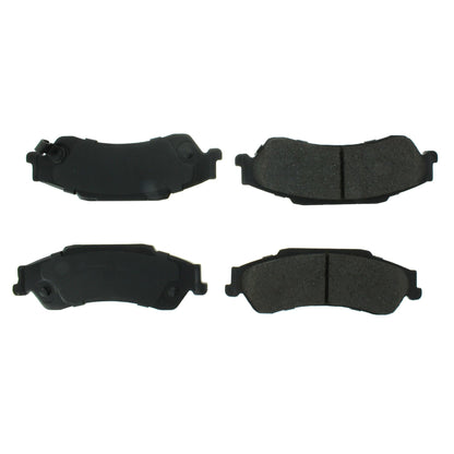 Centric Parts Disc Brake Pad Set with Posi Quiet Extended Wear for 2005-1997 Chevrolet Blazer, S10, GMC Jimmy, Sonoma, Isuzu Hombre, Oldsmobile Bravada 106.07290