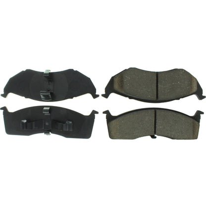 Centric Parts Disc Brake Pad Set Posi Quiet Extended Wear with Shims and Hardware for 2004-1999 Chrysler 300M, Concorde 2004-1998 Intrepid, LHS 2001-1999 Dodge Intrepid 106.07300