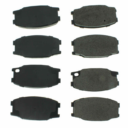 Centric Parts Disc Brake Pad Set Posi Quiet Extended Wear with Shims for Mitsubishi Fuso FE 1995-2004