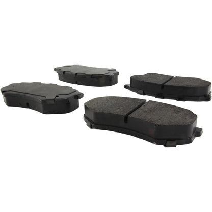 Centric Parts Disc Brake Pad Set Posi Quiet Extended Wear with Shims and Hardware for 2004-1996 Mitsubishi Fuso FE 106.07350