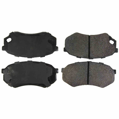 Centric Parts Disc Brake Pad Set Posi Quiet Extended Wear with Shims and Hardware for 2004-1996 Mitsubishi Fuso FE 106.07350