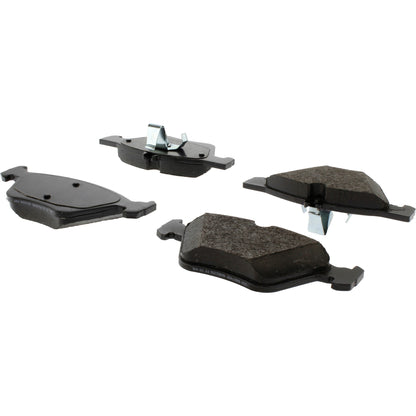 Centric Parts Disc Brake Pad Set Posi Quiet Extended Wear with Shims and Hardware for 2004-2008 Chrysler Crossfire