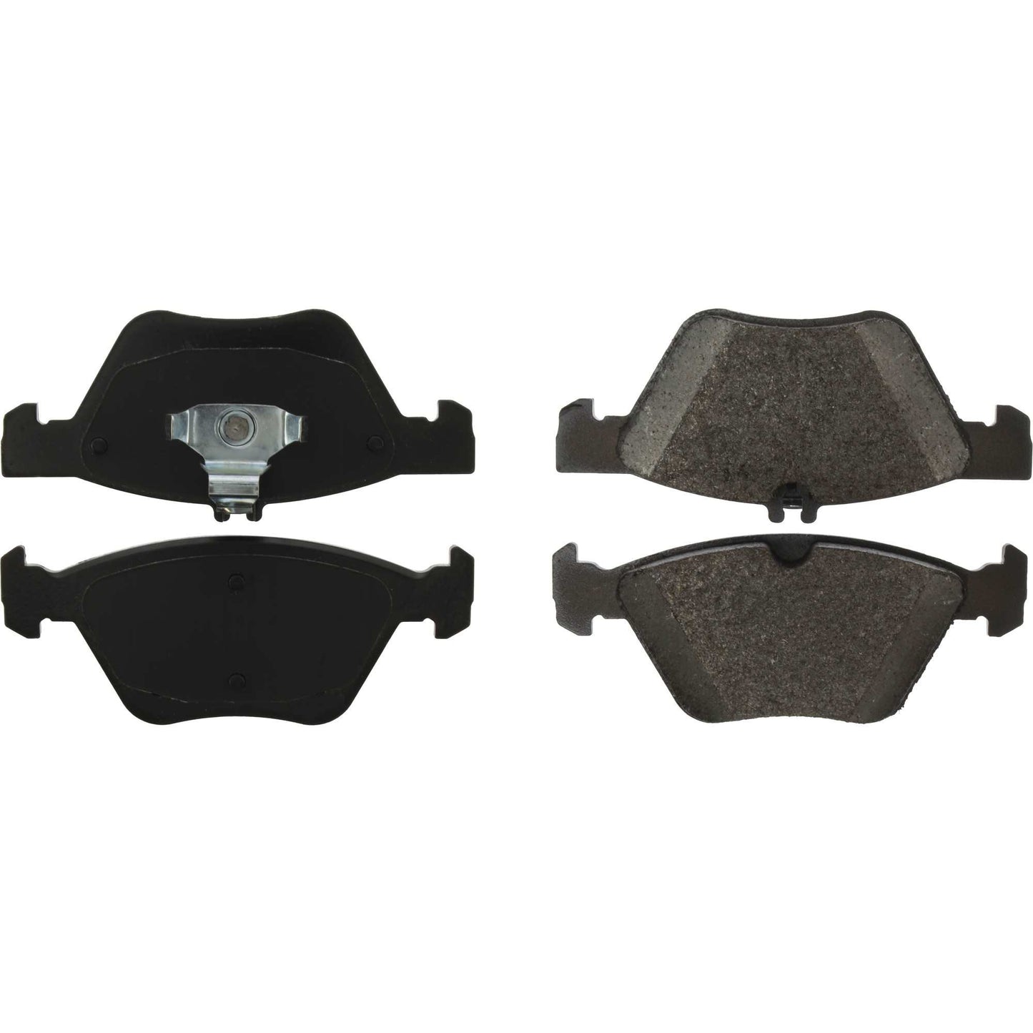 Centric Parts Disc Brake Pad Set Posi Quiet Extended Wear with Shims and Hardware for 2004-2008 Chrysler Crossfire