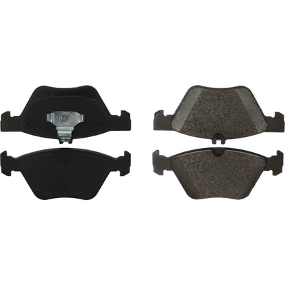 Centric Parts Disc Brake Pad Set Posi Quiet Extended Wear with Shims and Hardware for 2004-2008 Chrysler Crossfire