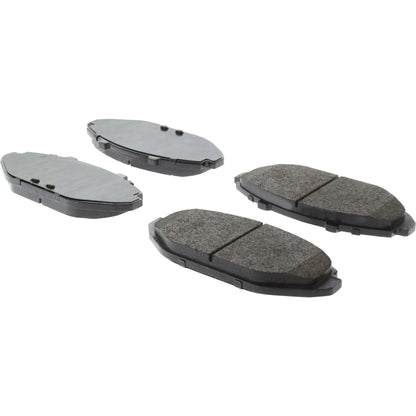 Centric Parts Disc Brake Pad Set Posi Quiet Extended Wear with Shims and Hardware for 1998-2002 Ford Crown Victoria Lincoln Town Car Mercury Grand Marquis 106.07480
