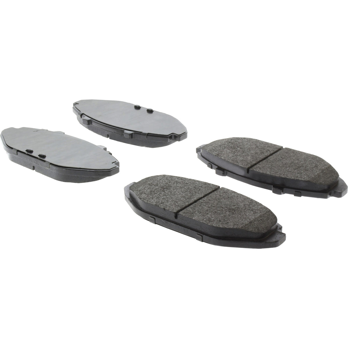 Centric Parts Disc Brake Pad Set Posi Quiet Extended Wear with Shims and Hardware for 1998-2002 Ford Crown Victoria Lincoln Town Car Mercury Grand Marquis 106.07480