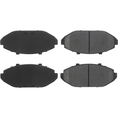 Centric Parts Disc Brake Pad Set Posi Quiet Extended Wear with Shims and Hardware for 1998-2002 Ford Crown Victoria Lincoln Town Car Mercury Grand Marquis 106.07480