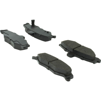 Centric Parts Disc Brake Pad Set Posi Quiet Extended Wear with Shims and Hardware for 2002-1998 Chevrolet Camaro Pontiac Firebird 106.07500