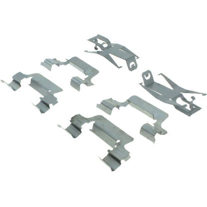 Centric Parts Disc Brake Pad Set Posi Quiet Extended Wear with Shims and Hardware for 2002-1998 Chevrolet Camaro Pontiac Firebird 106.07500