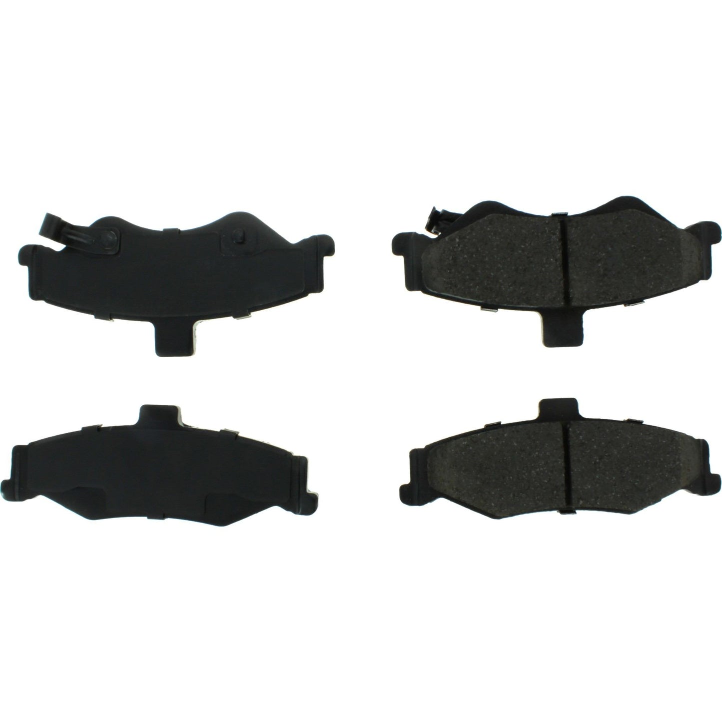 Centric Parts Disc Brake Pad Set Posi Quiet Extended Wear with Shims and Hardware for 2002-1998 Chevrolet Camaro Pontiac Firebird 106.07500