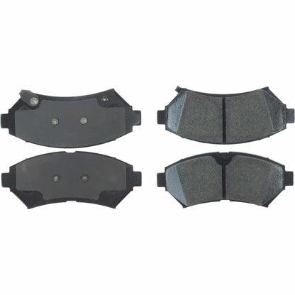 Centric Parts Disc Brake Pad Set Posi Quiet Extended Wear with Shims and Hardware for 2003-1998 Cadillac Seville 106.07530