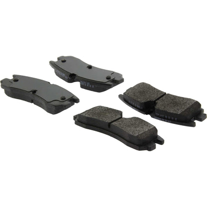 Centric Parts Disc Brake Pad Set Posi Quiet Extended Wear with Shims and Hardware for 1998-2003 Cadillac Seville 106.07540