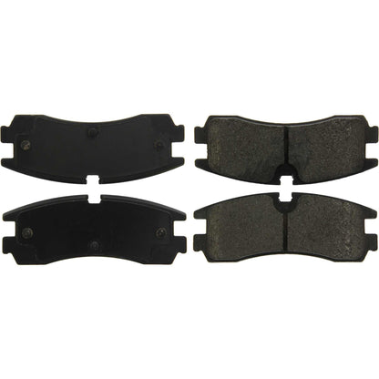 Centric Parts Disc Brake Pad Set Posi Quiet Extended Wear with Shims and Hardware for 1998-2003 Cadillac Seville 106.07540