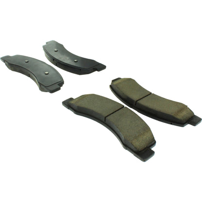 Centric Parts Disc Brake Pad Set Posi Quiet Wear with Shims and Hardware for Ford Club Wagon 1998-2005 Excursion 2000-2005 F-250 2000-2004 F-350 1999-2009