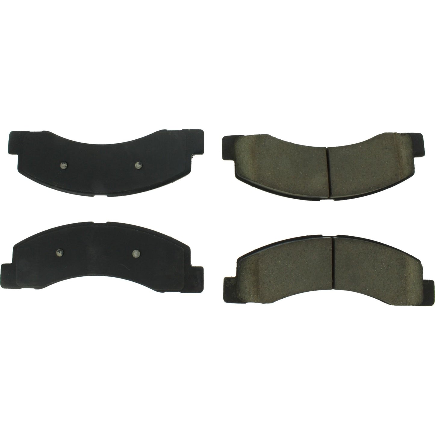 Centric Parts Disc Brake Pad Set Posi Quiet Wear with Shims and Hardware for Ford Club Wagon 1998-2005 Excursion 2000-2005 F-250 2000-2004 F-350 1999-2009