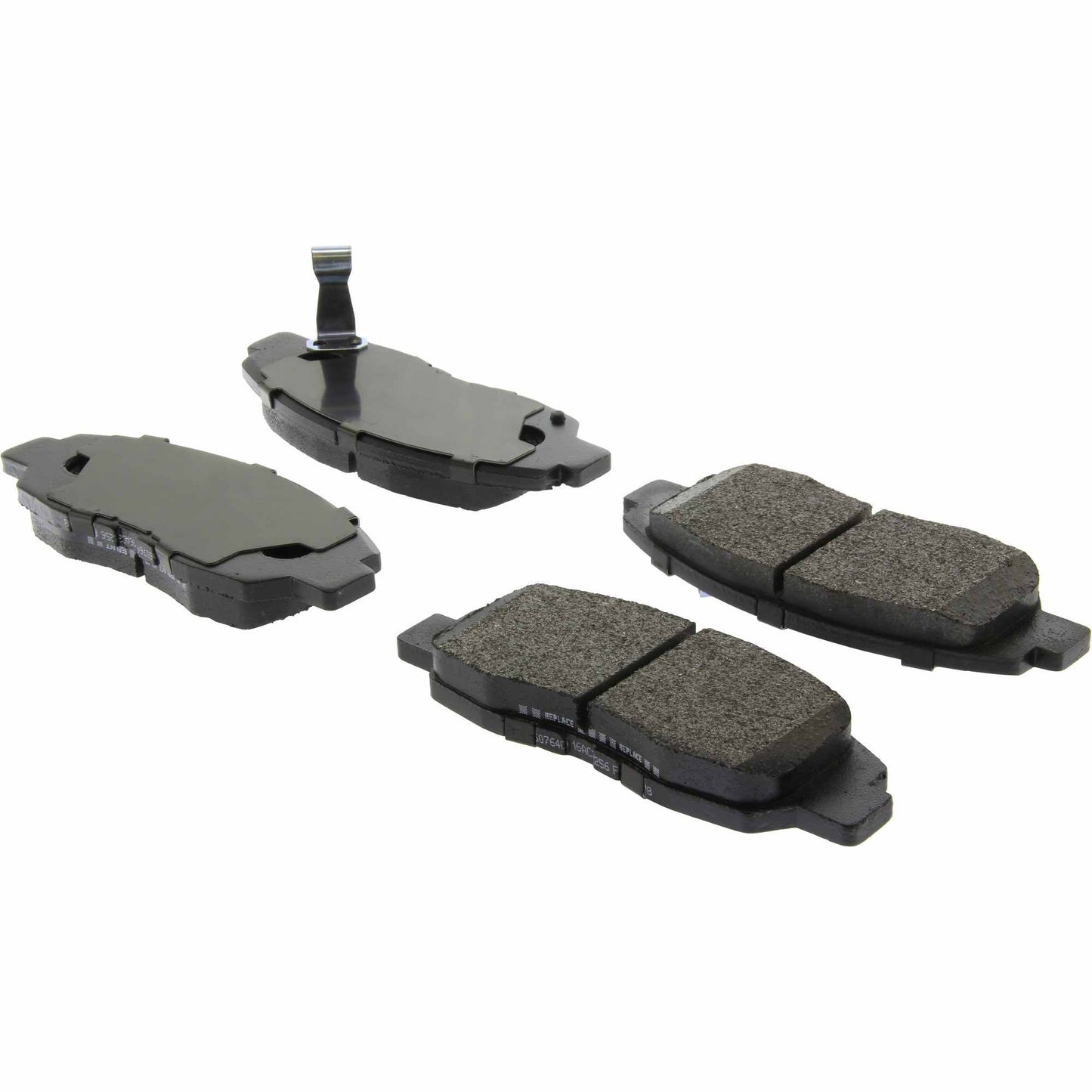 Centric Parts Disc Brake Pad Set Extended Wear with Posi Quiet for 2005-1997 Acura EL 2011-1996 Honda Civic 2014-2010 Insight 106.07640