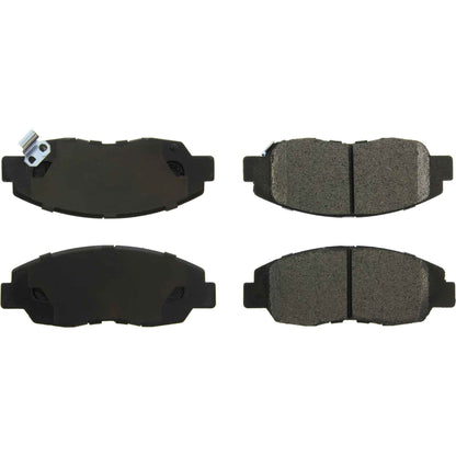 Centric Parts Disc Brake Pad Set Extended Wear with Posi Quiet for 2005-1997 Acura EL 2011-1996 Honda Civic 2014-2010 Insight 106.07640