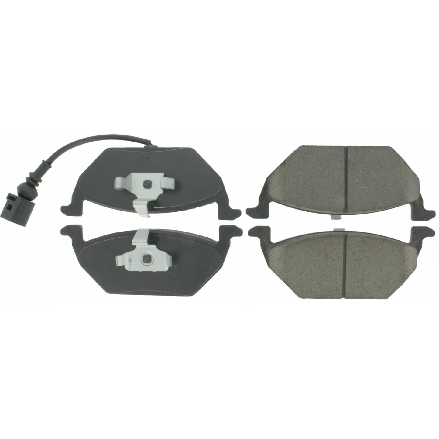 Centric Parts Disc Brake Pad Set Posi Quiet Extended Wear with Shims and Hardware for 2004-1998 Audi A3