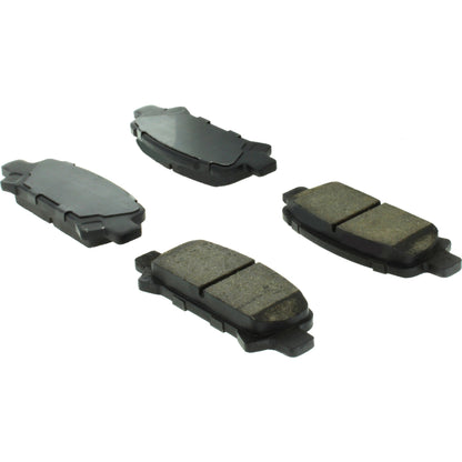 Centric Parts Posi Quiet Brake Pad Set with Shims and Hardware for Subaru Baja 2006-03 Forester 03-98 Impreza 03-98 Legacy 04-00 Outback 04-00 106.07700
