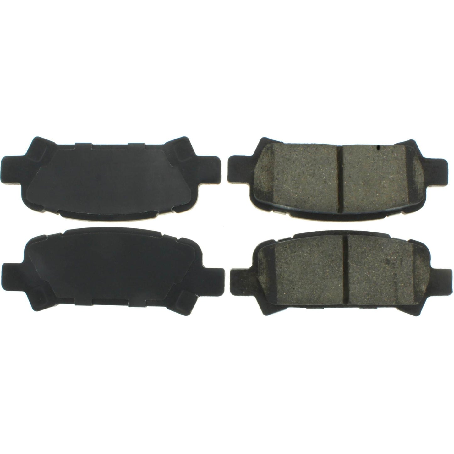 Centric Parts Disc Brake Pad Set Posi Quiet Extended Wear with Shims and Hardware for 2005-2009 Subaru Legacy 106.07701