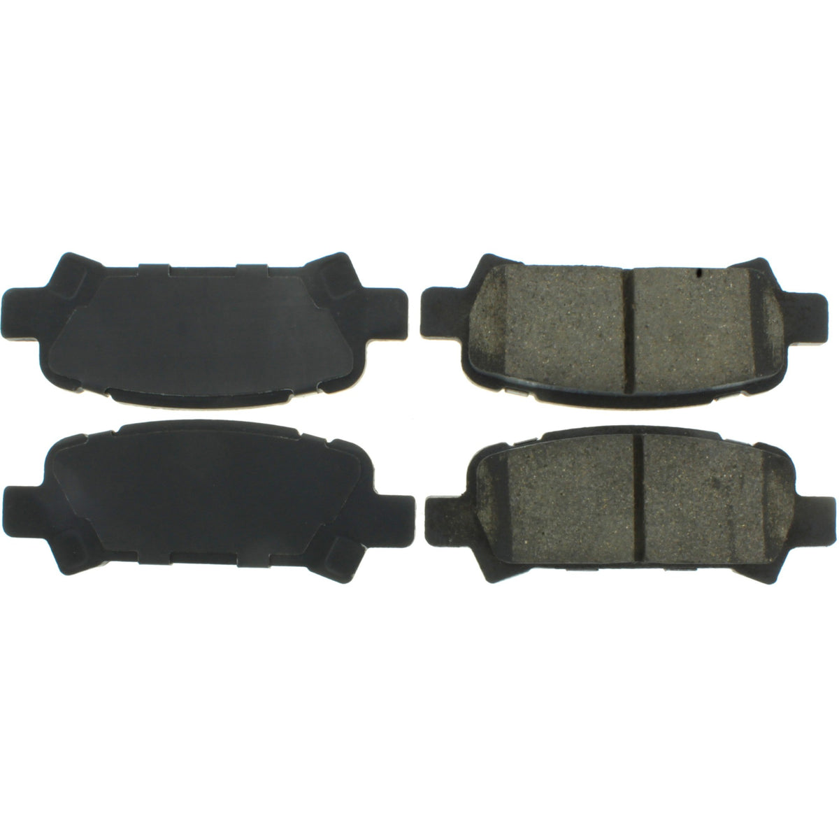 Centric Parts Disc Brake Pad Set Posi Quiet Extended Wear with Shims and Hardware for 2005-2009 Subaru Legacy 106.07701