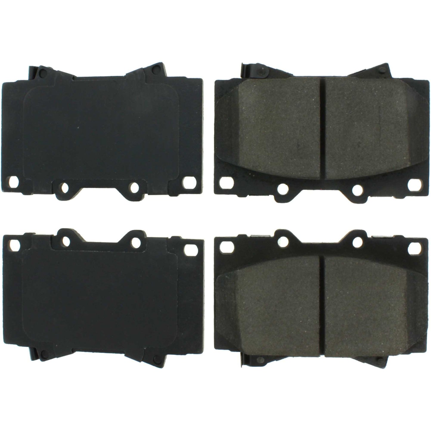 Centric Parts Disc Brake Pad Set Posi Quiet Extended Wear with Shims and Hardware for 1998-2007 Lexus LX470 Toyota Land Cruiser 106.07720