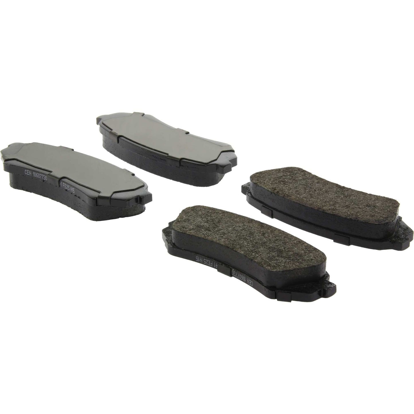 Centric Parts Disc Brake Pad Set Posi Quiet Extended Wear with Shims and Hardware for 1998-2007 Lexus LX470 Toyota Land Cruiser 106.07730