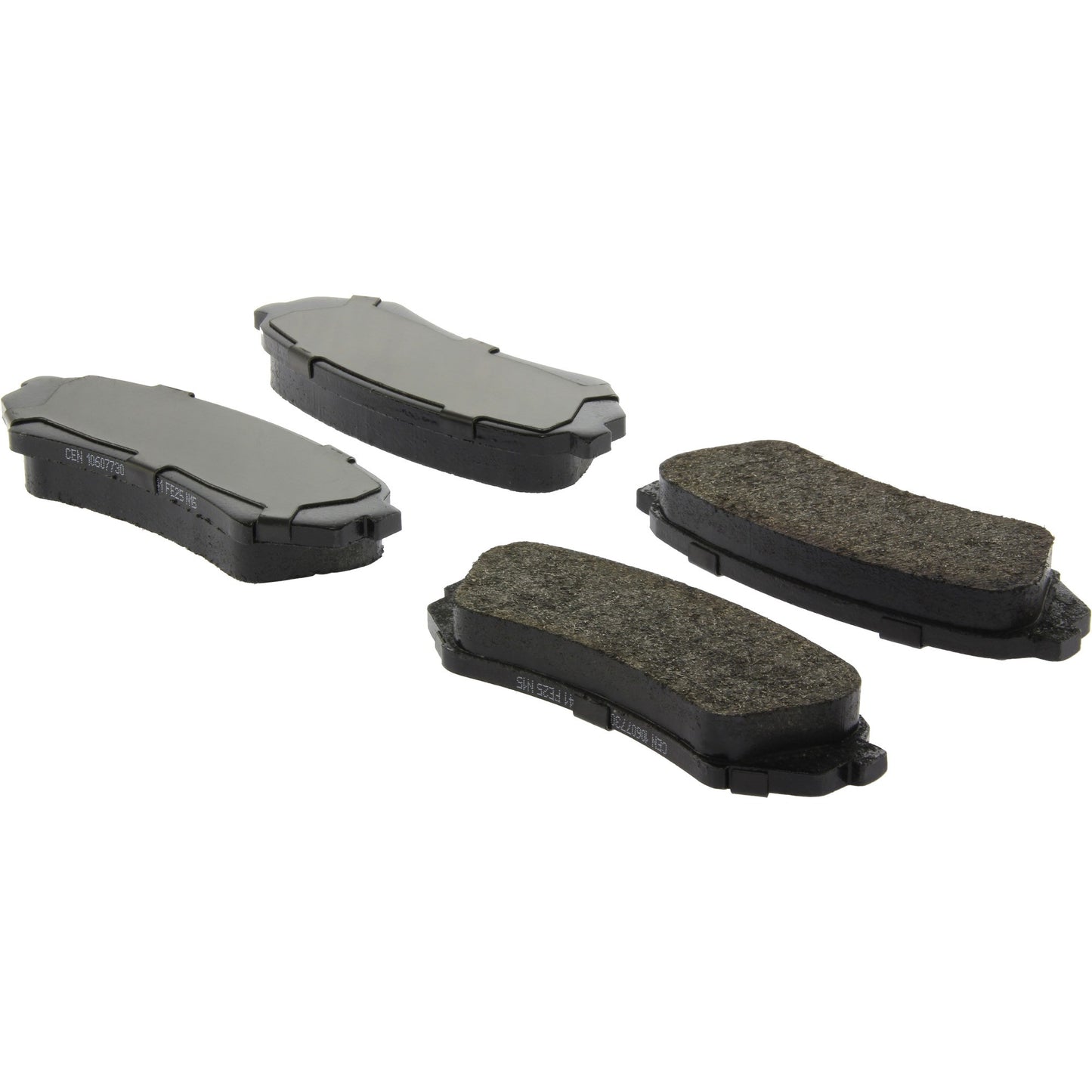 Centric Parts Disc Brake Pad Set Posi Quiet Extended Wear with Shims and Hardware for 1998-2007 Lexus LX470 Toyota Land Cruiser 106.07730